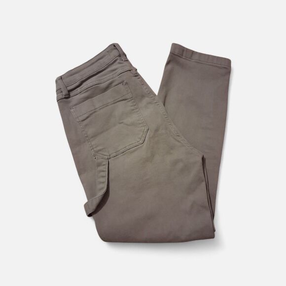 Judy Blue 11/30 High Waist Green Cargo Carpenter Slim Fit Pants Olive Utility - Picture 1 of 10